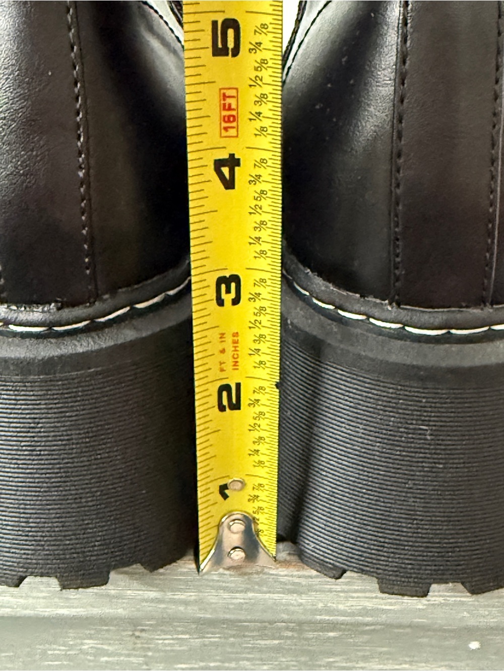 Wild Fable Women's Platform Logan Lug Combat Boots Black Size 11 - Picture 9 of 10